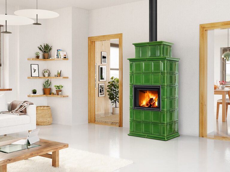 Gotovi kamin BARACCA 11 H - keramična obloga