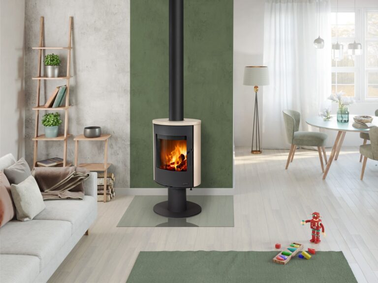 Kaminska peč na drva EVORA T 01 - keramična obloga