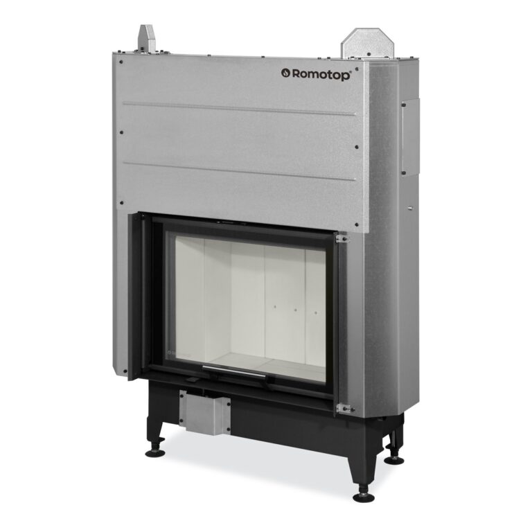 HEAT 3G L 66.50.04 - hot-air fireplace insert with lifting door