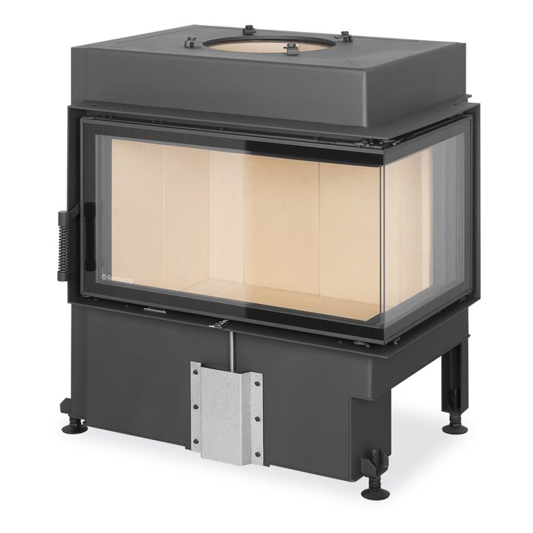 DYNAMIC R/L 3G S 72.44.42.21 - fireplace insert for long-lasting accumulation heating with double split corner glazing