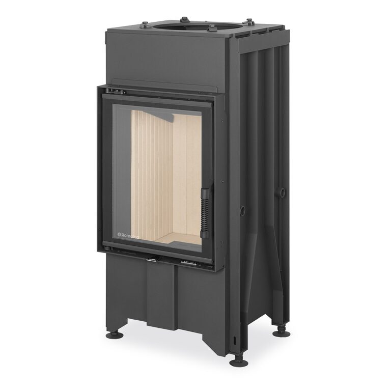 DYNAMIC 2G 44.55.01N - straight fireplace insert with double glazing