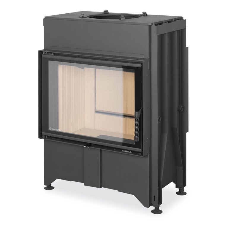 DYNAMIC B2G 66.50.01N - straight fireplace insert with back stoking and double glazing