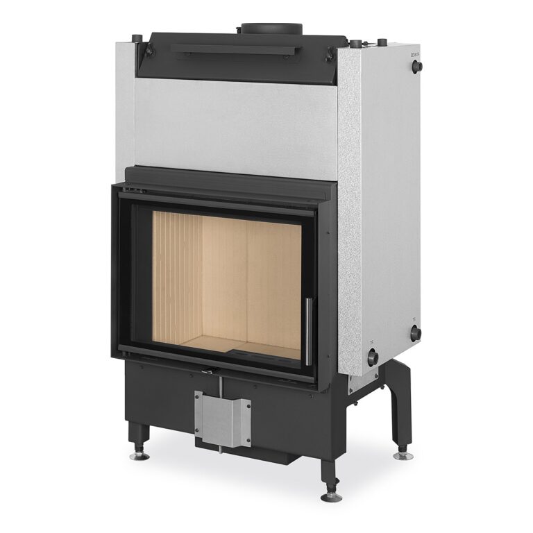 DYNAMIC W 2g 66.50.01 - fireplace insert with double glazing and hot-water exchanger