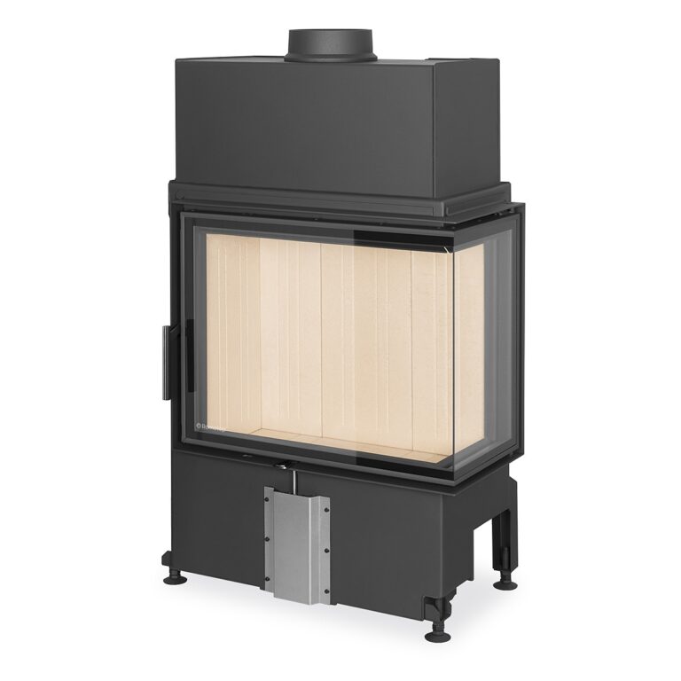 IMPRESSION R/L 2g S 71.60.34.21 - corner fireplace insert with split glazing