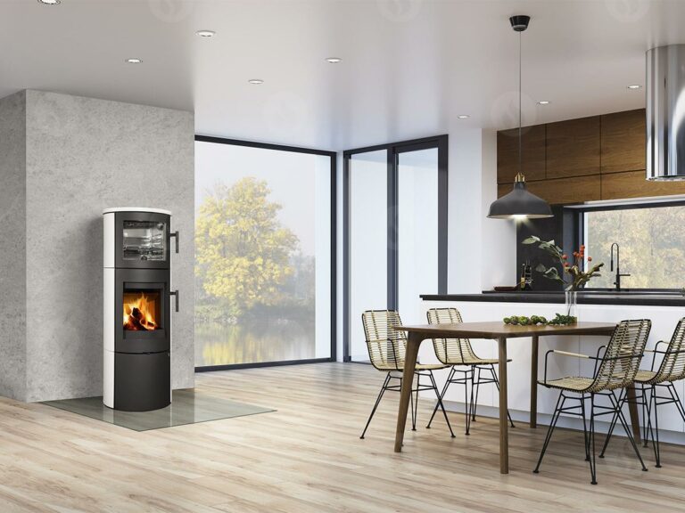 Kaminska peč na drva LUGO N 01 BF - keramična obloga