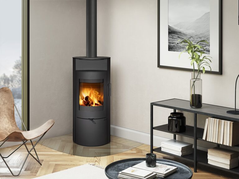 Kaminska peč na drva LUGO N 03 - jeklena obloga