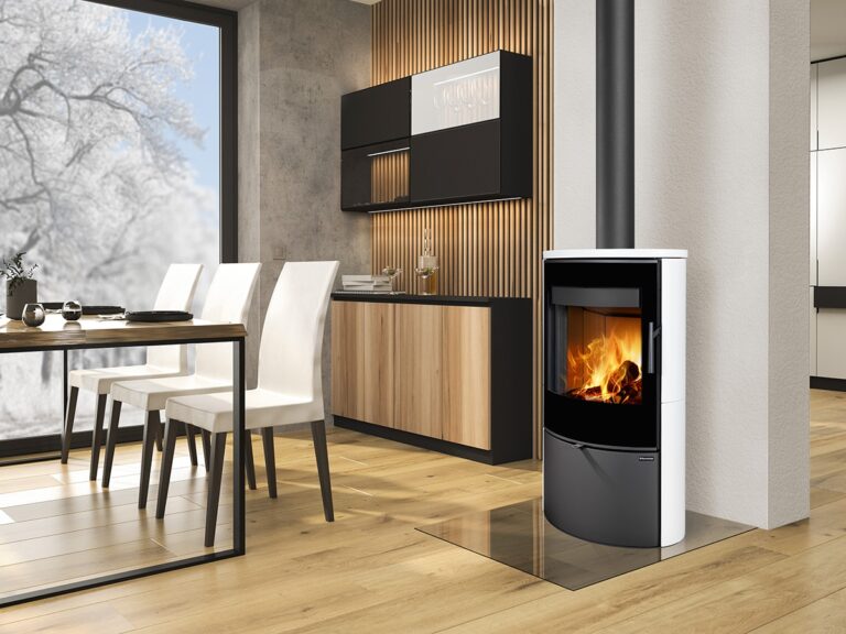 Kaminska peč na drva OVALIS G 05 - keramična obloga