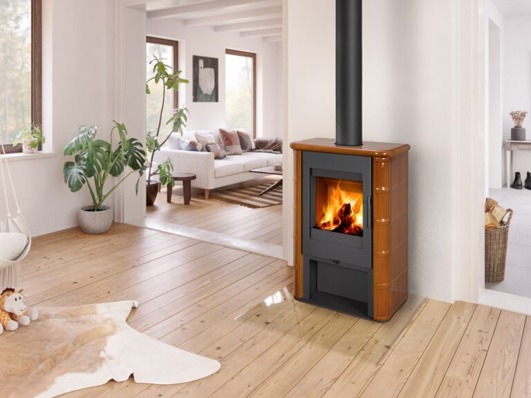 Kaminska peč na drva SIENA N 02 - keramična obloga