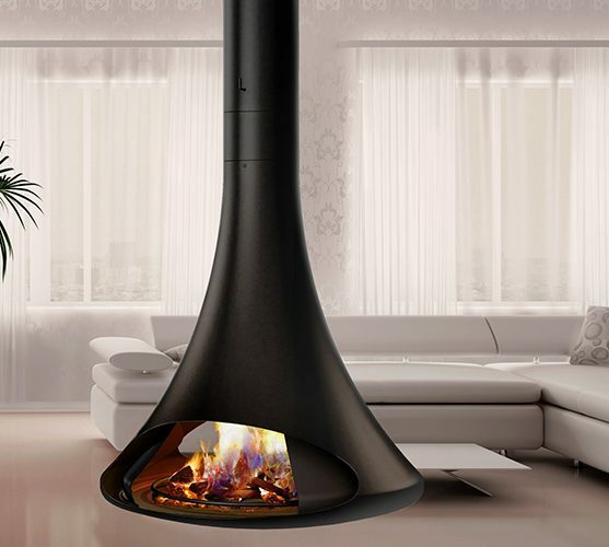 Kaminska peč na drva Doria Central