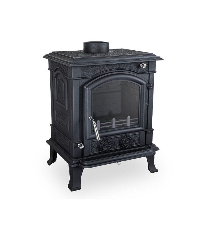 Kaminska peč na drva Akron z dovodom zunanjega zraka