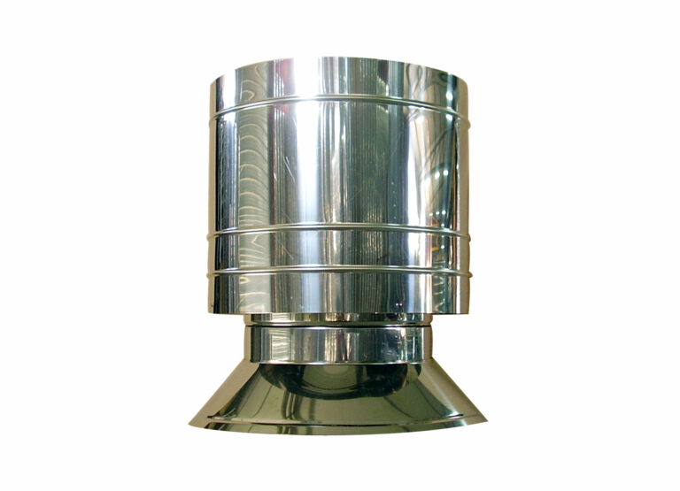 Dimniška kapa, protivetrna z obročom proti padavinam