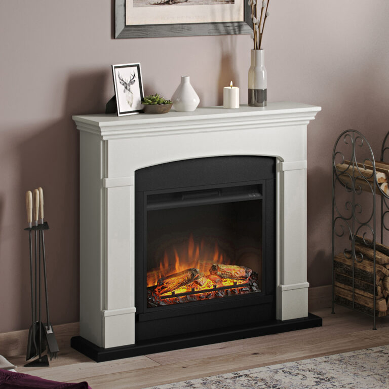 Električni kamin Helmi Soft Cream - FM463-CR2-23PF1A