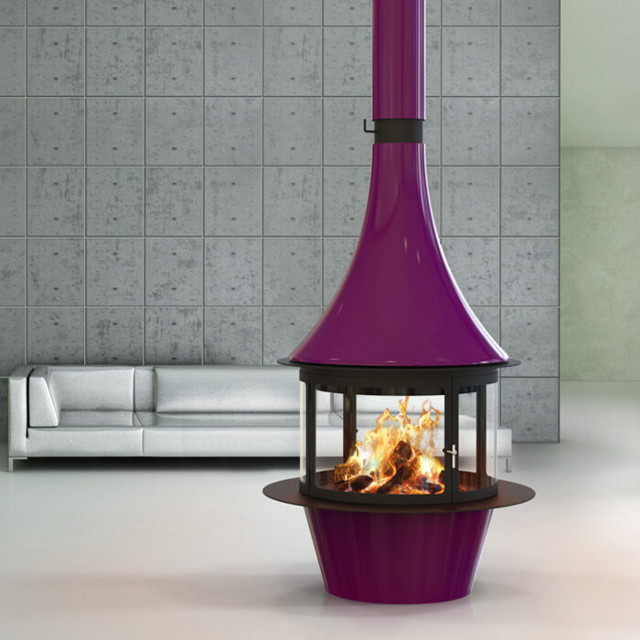 Kaminska peč na drva Lorena Central