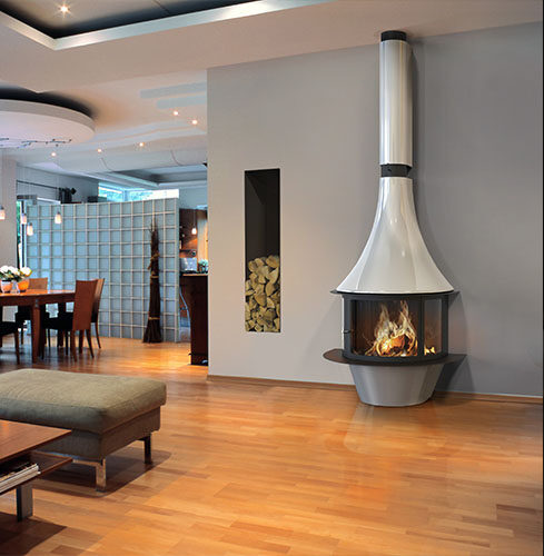 Kaminska peč na drva Lorena Frontal