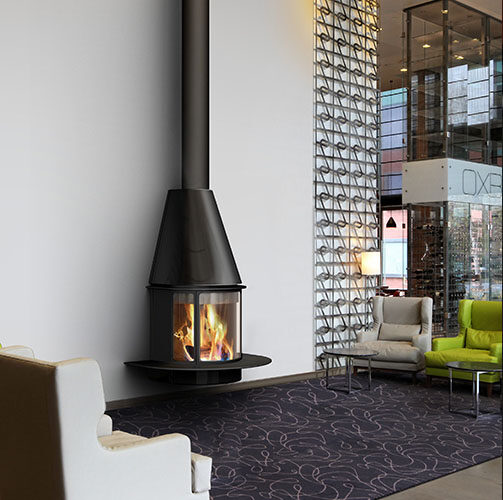 Kaminska peč na drva Arlet Frontal