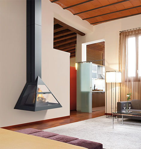 Kaminska peč na drva Admeto Frontal