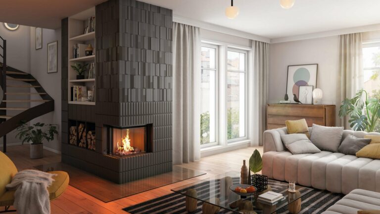 Kaminski vložek na drva Premium V-2L-55h