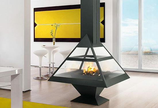 Kaminska peč na drva Admeto Central