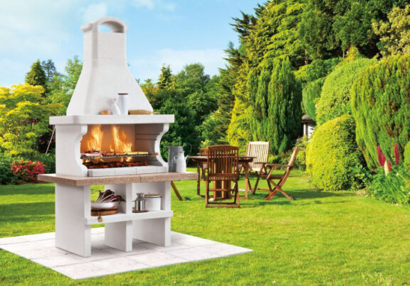 Vrtni kamin Pianosa - zunanji kamin žar