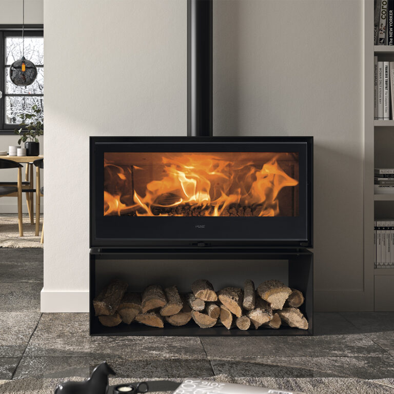 Kaminska peč na drva Ebano store