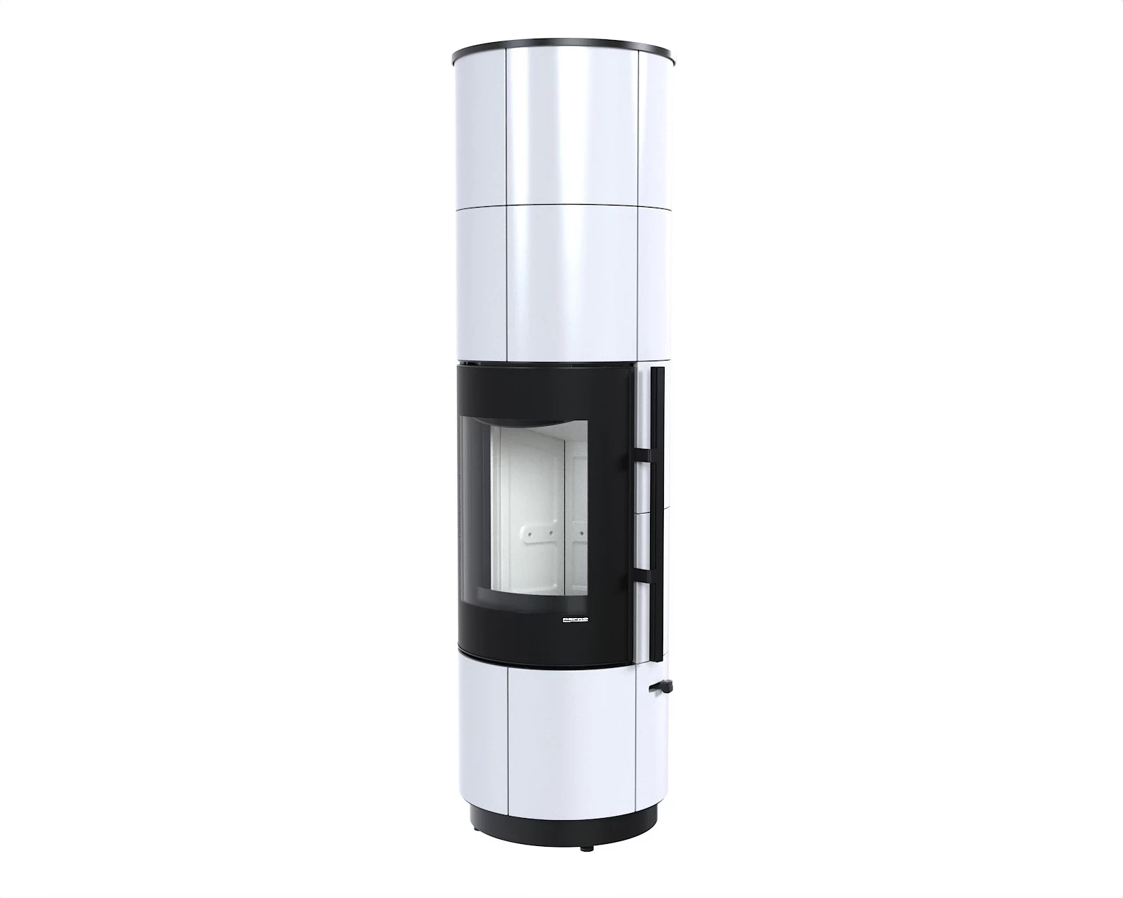 Pečni kamin Defro Home Orion 2.0 KRM + s črnim ohišjem in steklenim vratom